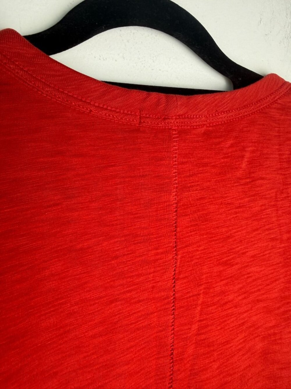 Rag & Bone The Slub Pima Cotton T-Shirt Ruby Red Size XS Casual Basic Capsule - Picture 12 of 13